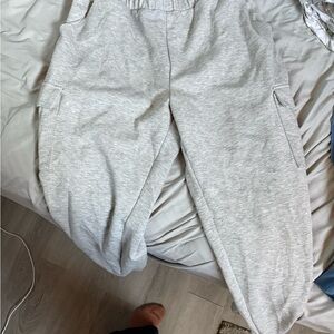 Express Heather Gray Joggers
